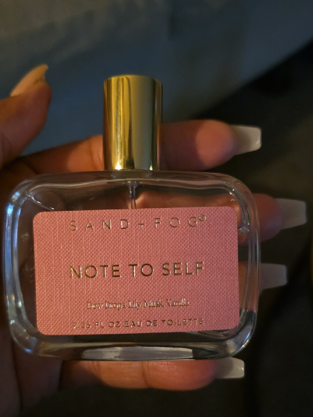 SAND + FOG Note To Self Eau de Toilette — Pink